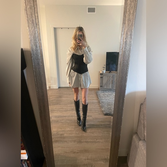 Authentic grey Christian Dior dress shirt like NEW - Picture 5 of 5